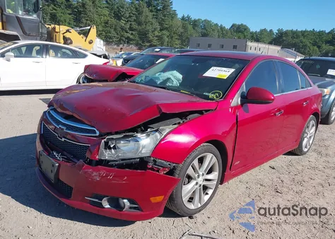 2012 Chevrolet Cruze Ltz z USA, uszkodzony, nr VIN 1G1PH5SC0C7134863